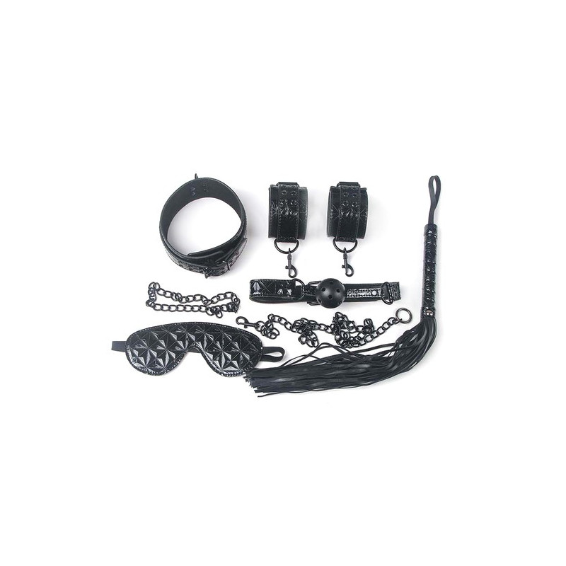 Generique Kit SM Diamond Lines Black - 5 pièces